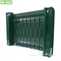 PVC UV SLAT के साथ गोपनीयता स्क्रीन गार्डन बाड़